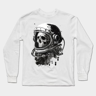 Astronaut helmet skull Long Sleeve T-Shirt